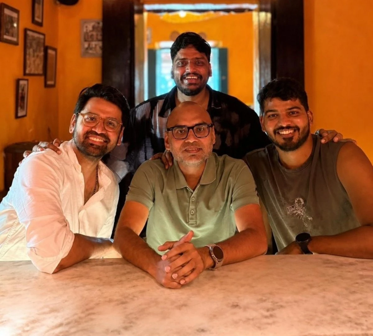 Sri, Prateek, Prateek and Amit